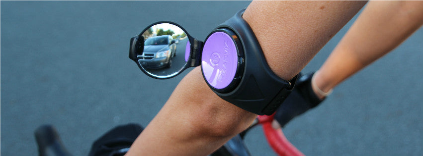 Purple RearViz Mirror 